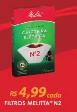 Supermercados Pague Menos filtros melitta n2 oferta