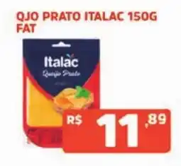 Supermercados Pague Menos Qjo prato italac oferta