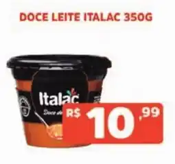 Supermercados Pague Menos Doce leite italac oferta