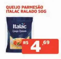 Supermercados Pague Menos Queijo parmesão italac ralado oferta
