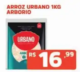 Supermercados Pague Menos Arroz urbano 1kg oferta