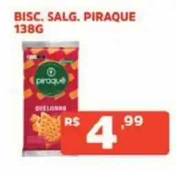 Supermercados Pague Menos Bisc salg piraque oferta