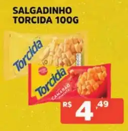 Supermercados Pague Menos Salgadinho torcida oferta