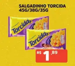 Supermercados Pague Menos Salgadinho torcida oferta