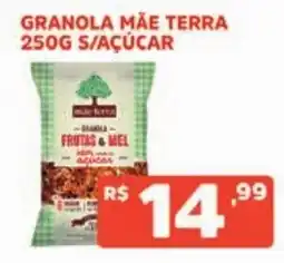 Supermercados Pague Menos Granola mãe terra frutas & mel oferta