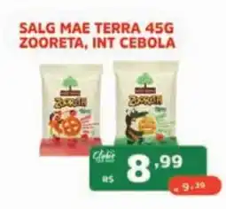 Supermercados Pague Menos Salg Mae Terra 45g Zooreta, Int Cebola oferta