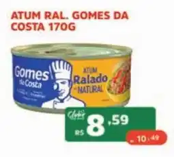 Supermercados Pague Menos Atum ralado gomes da costa oferta