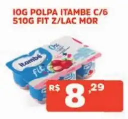 Supermercados Pague Menos Polpa itambe c/6 oferta