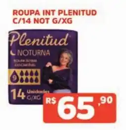 Supermercados Pague Menos Roupa int plenitud c/14 not g/xg oferta