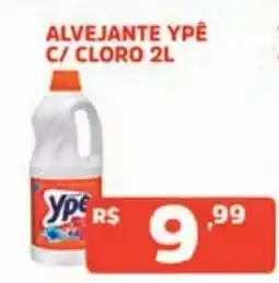 Supermercados Pague Menos Alvejante ypê c/ cloro 2l oferta