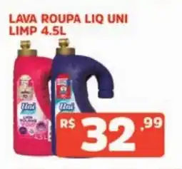 Supermercados Pague Menos Lava roupa liq uni oferta