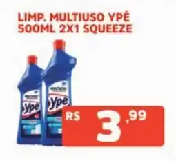 Supermercados Pague Menos Limp. multiuso ypê oferta