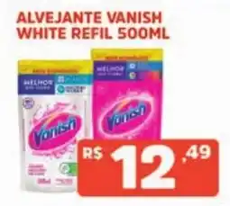 Supermercados Pague Menos alvejante vanish white refil oferta