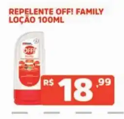 Supermercados Pague Menos Repelente off! family locão oferta