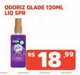 Supermercados Pague Menos odoriz glade 120ml liq spr oferta