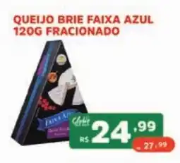 Supermercados Pague Menos queijo brie faixa azul oferta