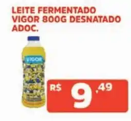 Supermercados Pague Menos Leite fermentado vigor desnatado adoc. oferta