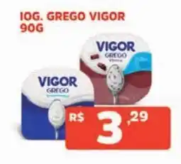 Supermercados Pague Menos Iog. grego vigor oferta
