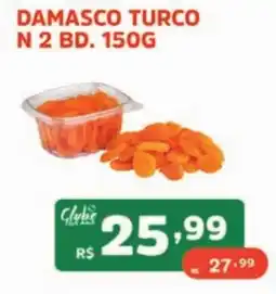 Supermercados Pague Menos damasco turco oferta