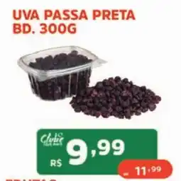 Supermercados Pague Menos Uva passa preta oferta