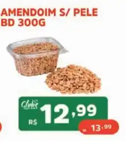 Supermercados Pague Menos amendoim s/ pele oferta