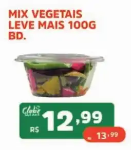 Supermercados Pague Menos mix vegetais oferta