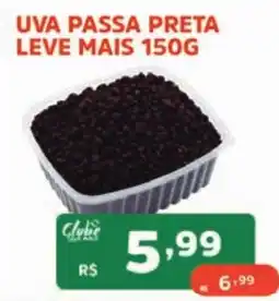 Supermercados Pague Menos uva passa preta oferta