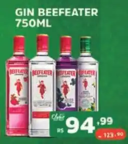 Supermercados Pague Menos Gin beefeater oferta