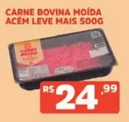 Supermercados Pague Menos Carne bovina moída acém leve mais oferta