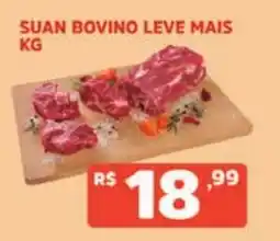 Supermercados Pague Menos Suan bovino leve mais kg oferta
