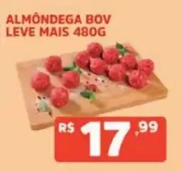 Supermercados Pague Menos almôndega bov oferta