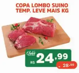 Supermercados Pague Menos Copa lombo suino oferta