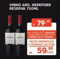 Supermercados Pague Menos vinho arg. hereford reserva oferta