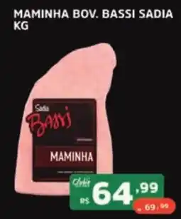 Supermercados Pague Menos Maminha bov. bassi sadia oferta