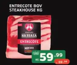 Supermercados Pague Menos Entrecote bov steakhouse kg oferta