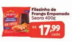Supermercados Pague Menos Filezinho de Frango Empanado oferta