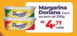 Supermercados Pague Menos Margarina Doriana Com ou sem sal oferta