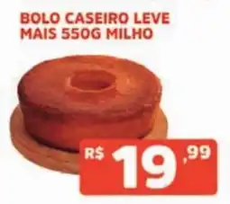 Supermercados Pague Menos Bolo caseiro leve oferta