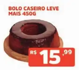 Supermercados Pague Menos Bolo caseiro leve oferta