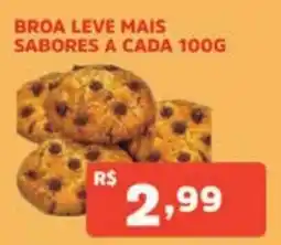Supermercados Pague Menos broa leve mais sabores oferta