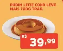 Supermercados Pague Menos Pudim leite cond leve oferta