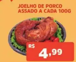 Supermercados Pague Menos joelho de porco assado oferta