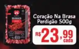 Supermercados Pague Menos Coração Na Brasa Perdigão oferta