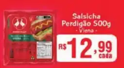 Supermercados Pague Menos Salsicha Perdigão oferta