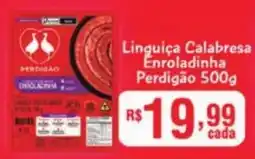 Supermercados Pague Menos Linguiça Calabresa Enroladina oferta