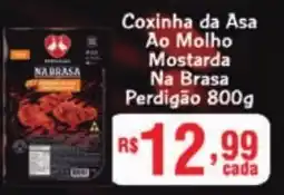 Supermercados Pague Menos Coxinha da Asa Ao Molho Mostarda Na Brasa oferta