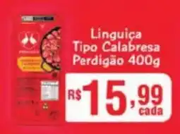 Supermercados Pague Menos Linguiça tipo calabresa perdigão oferta