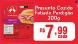Supermercados Pague Menos Presunto cozido fatiado perdigão oferta