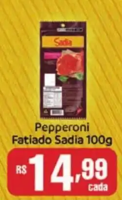 Supermercados Pague Menos Pepperoni Fatiado Sadia oferta