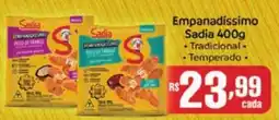 Supermercados Pague Menos Empanadíssimo Sadia oferta